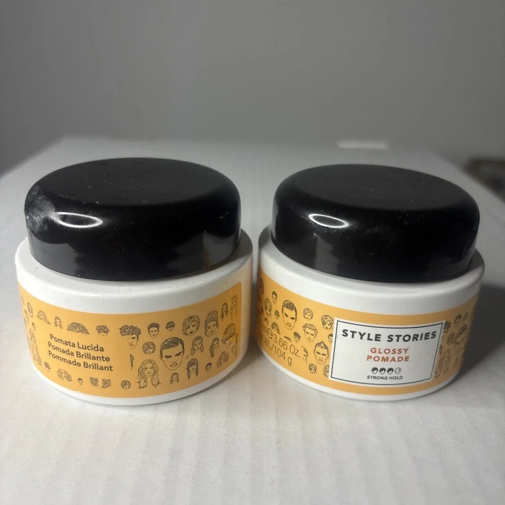 2 PACK Alfaparf Style Stories Glossy Pomade 3.66 oz / 100ml